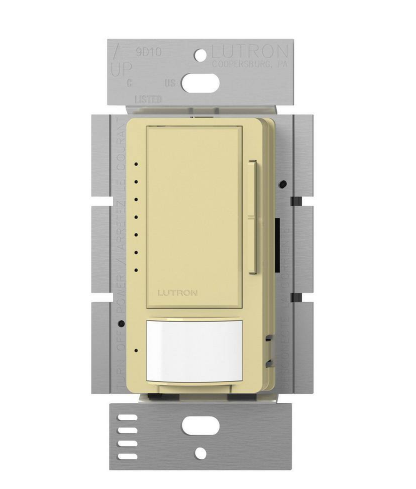 Lutron Maestro vacancy sensor switch in Ivory