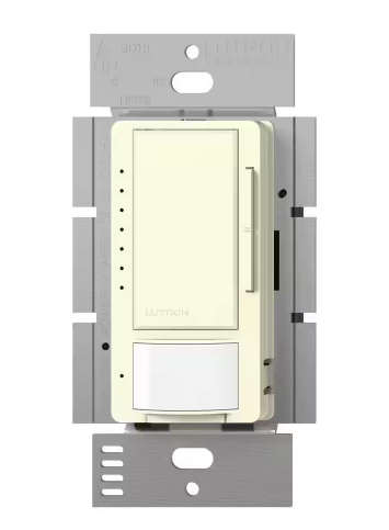 Lutron Maestro vacancy sensor switch in Light Almond