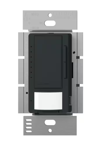 Lutron Maestro vacancy sensor switch in Midnight