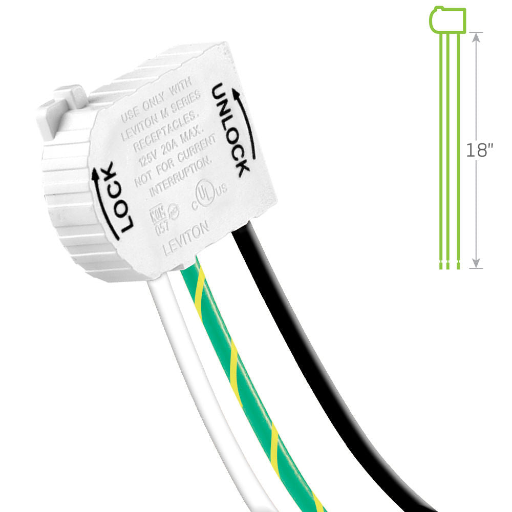 Leviton MSTWL-XN1 Lev-Lok Modular Device