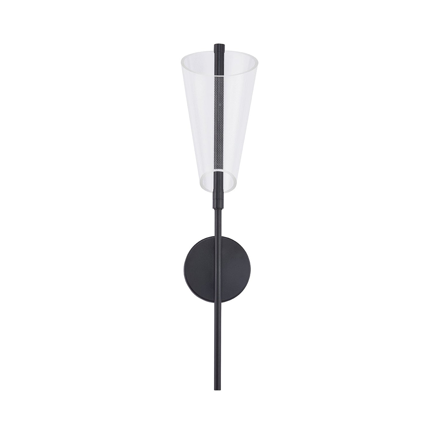 Kuzco Mulberry black wall sconce WS62524-BK/LG