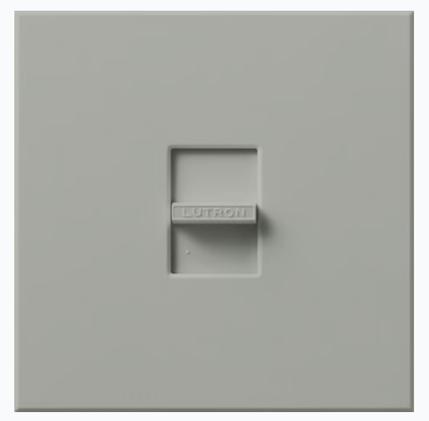 Lutron Nova 3-wire dimmer switch in Gray