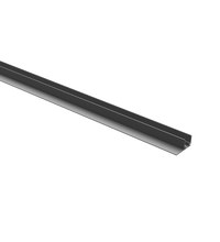 1M Aluminum F-Channel for 12V AC Lateral Bend Neon - American Lighting NFL-RGBW-FCHAN-1M