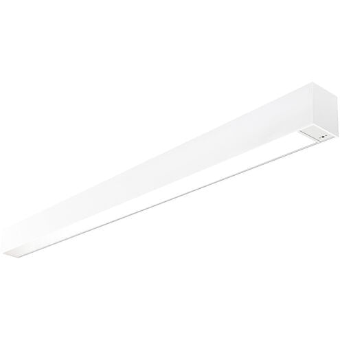 Nora Lighting NLUD-4334W/OS 4' L-Line LED Indirect/Direct Linear, 6152lm / Selectable CCT, White Finish, with Motion Sensor