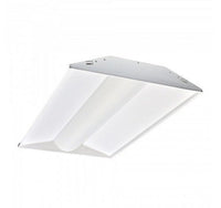 Nora Lighting NPTCB-E24L40/50W 2x4 LED Center Basket Troffer, 4000L, 5000K, White