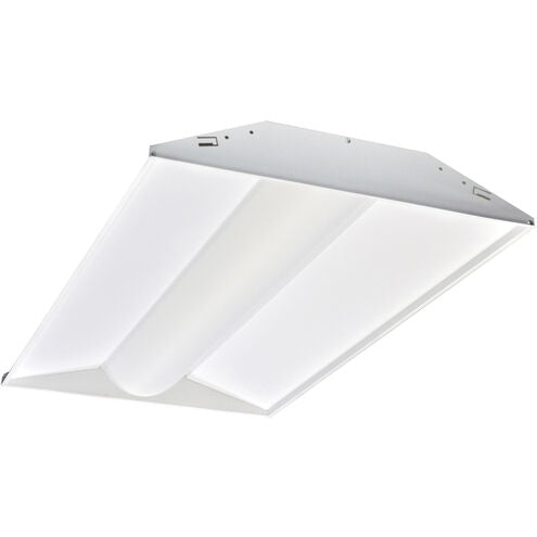 Nora Lighting NPTCB-E24/50W 2x4 LED Center Basket Troffer, 5000K, White