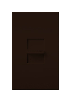 Lutron Nova T dimmer switch in Brown