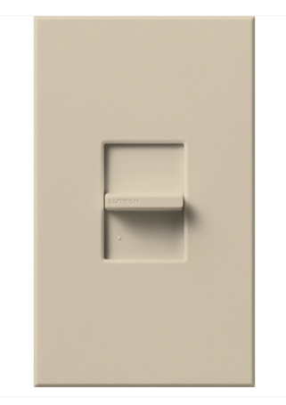 Lutron Nova T dimmer switch in Light Almond