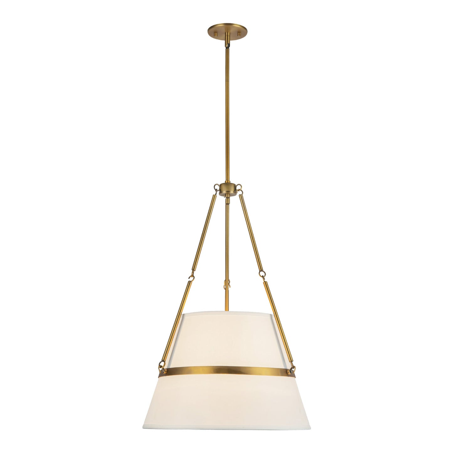 Alora Mood Oliver aged gold pendant PD546719AGWL