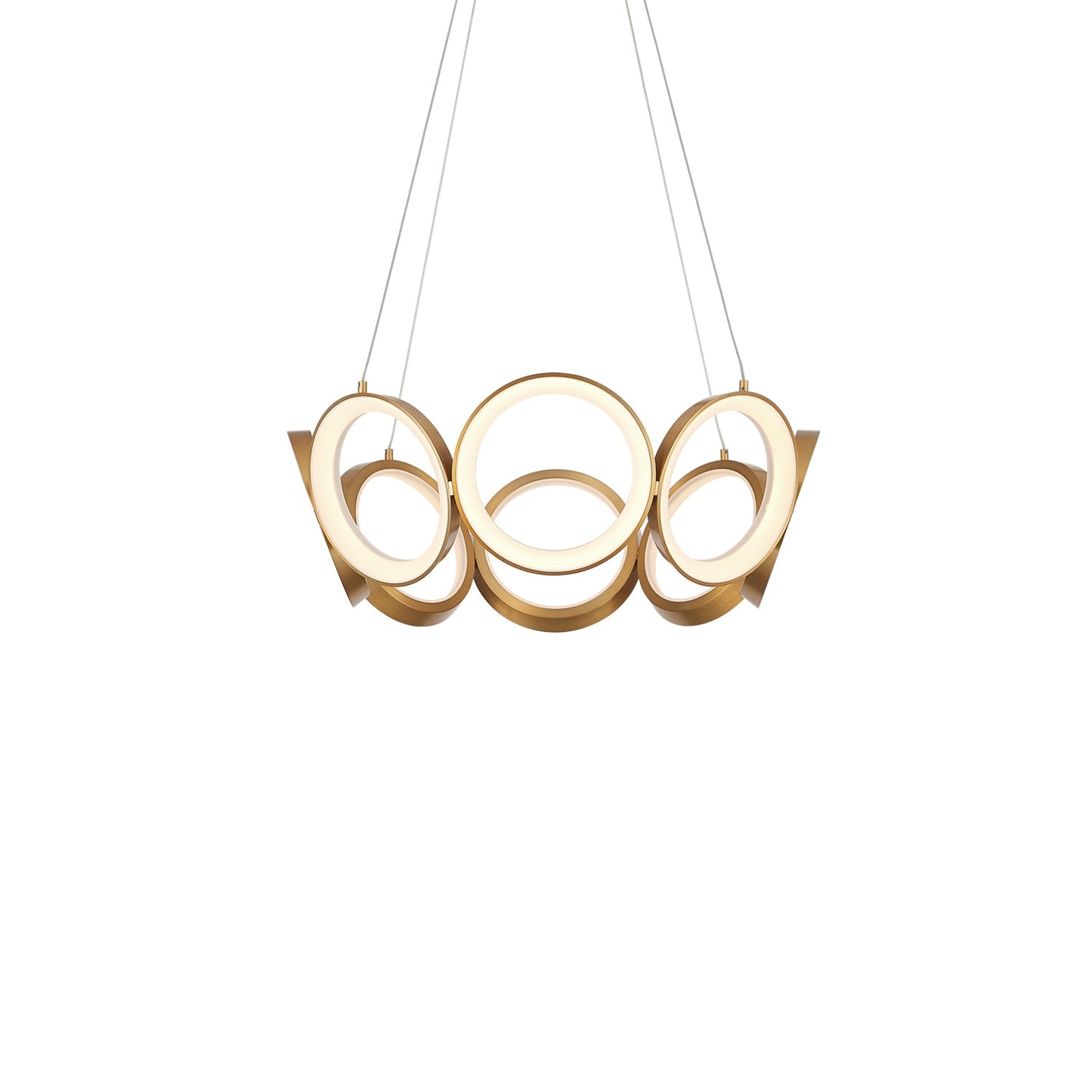 Kuzco Oros antique brass chandelier CH94824-AN