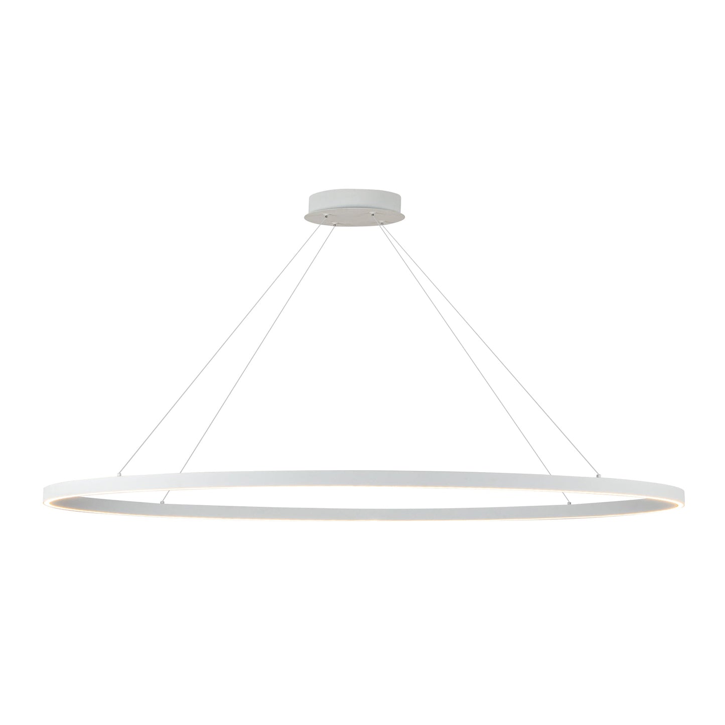 Kuzco Ovale white linear pendant LP79153-WH