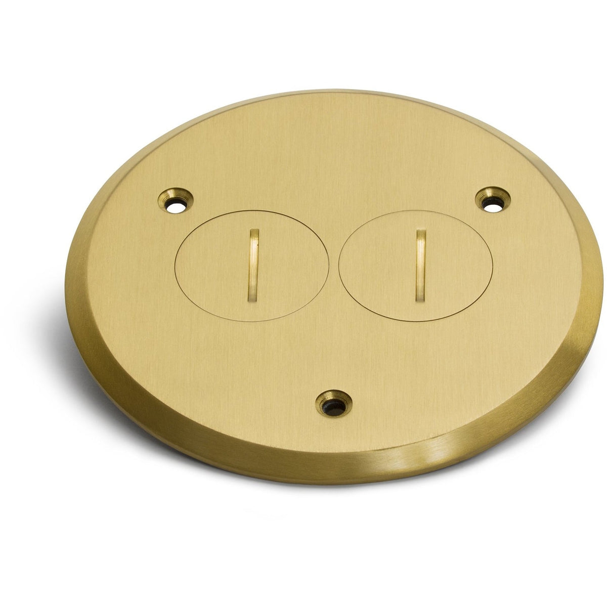 Lew Electric PBR-SPB Brass floor box cover
