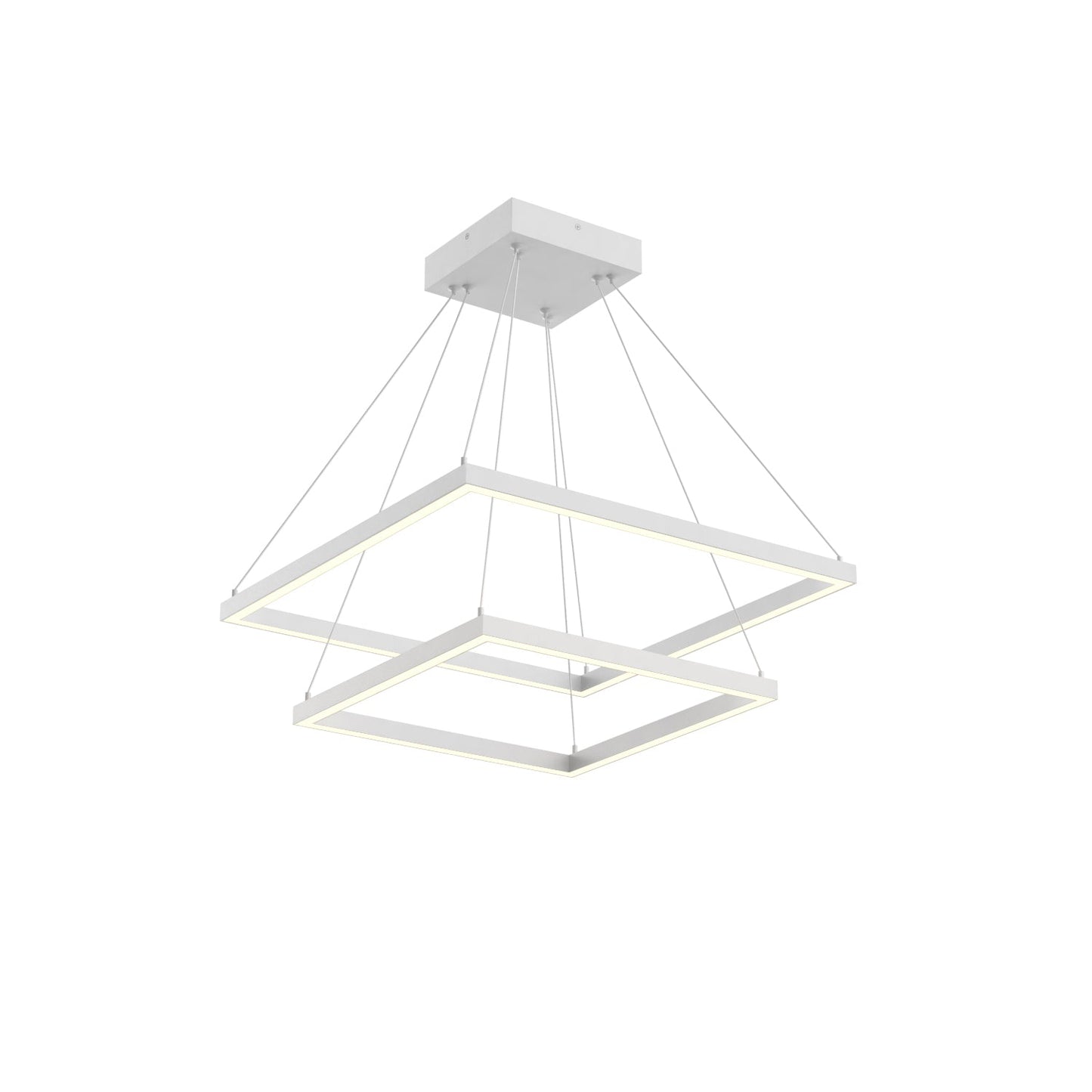 Kuzco Piazza white chandelier CH88224-WH