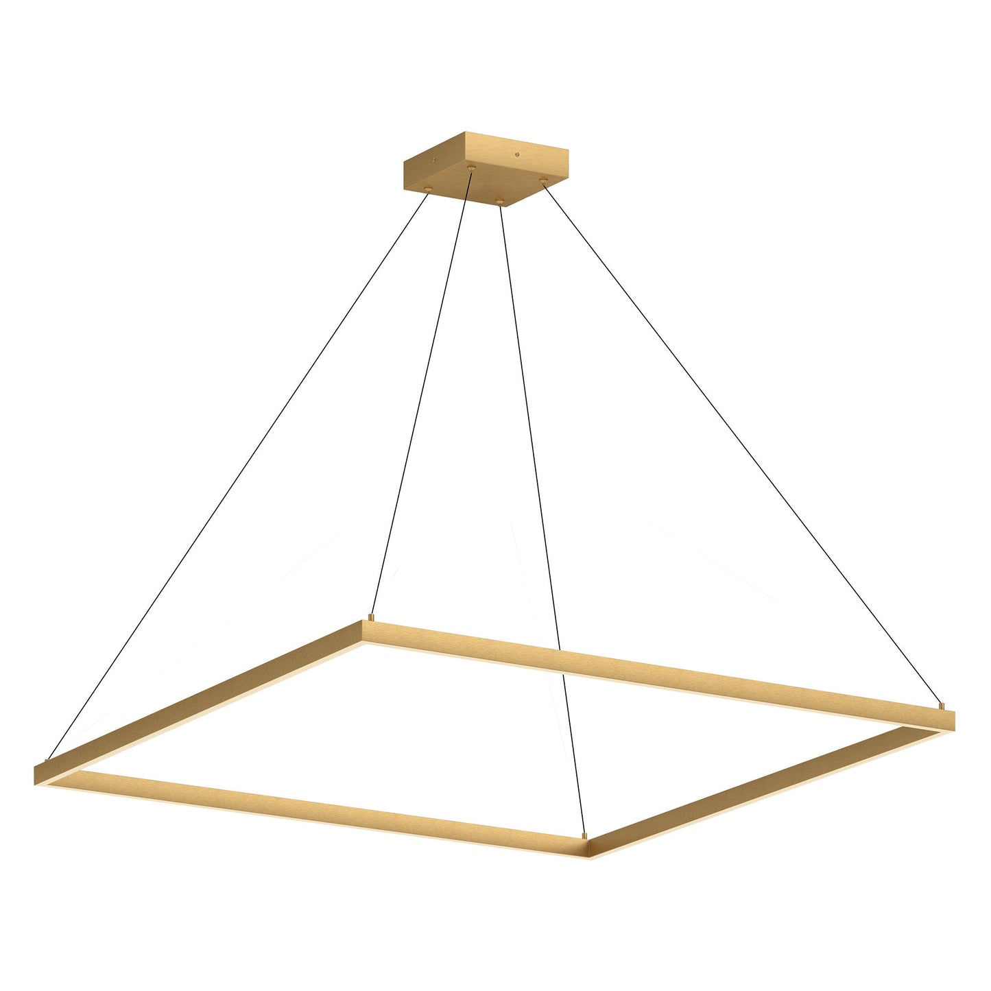 Kuzco Piazza brushed gold pendant PD88172-BG