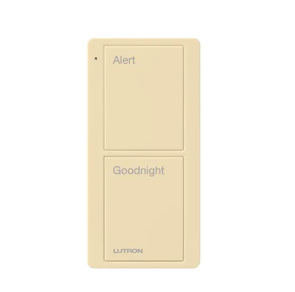 Lutron Pico wireless remote in Ivory