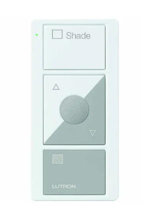 Lutron Pico wireless remote in White/Gray