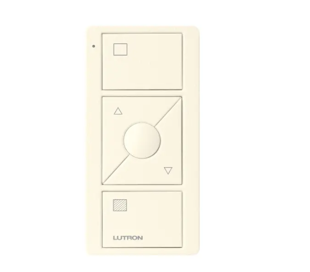Lutron Pico wireless remote in Biscuit