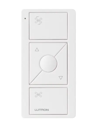 Lutron Pico wireless remote in Snow White