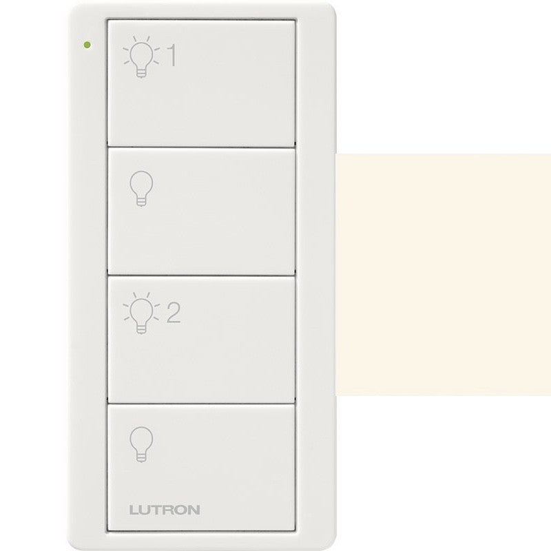 Lutron Pico wireless remote in Biscuit