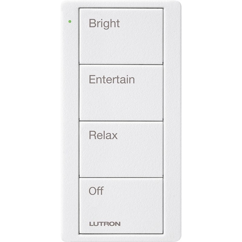 Lutron Pico Pico 4-button keypad in Snow White