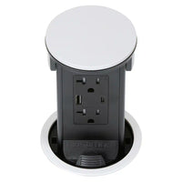 Lew Electric PUR20ACQD-RWT Electrical Floor Box Component