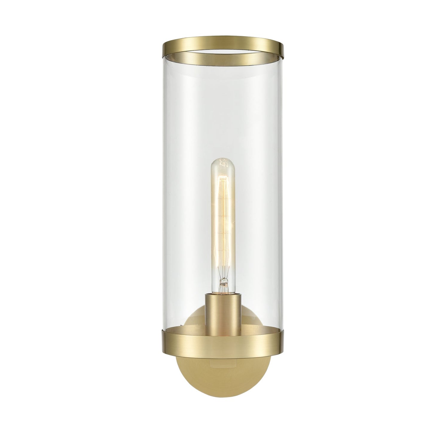Alora Revolve II clear glass vanity light WV311601NBCG