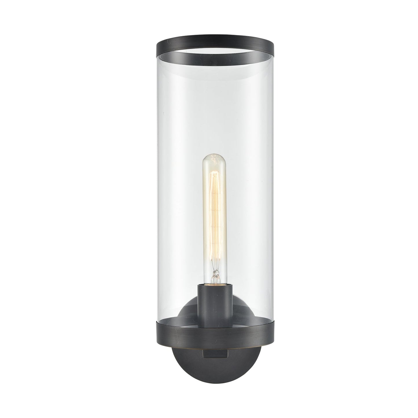 Alora Revolve II clear glass vanity light WV311601UBCG