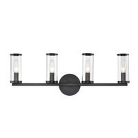 Alora Revolve clear glass vanity light WV309044UBCG
