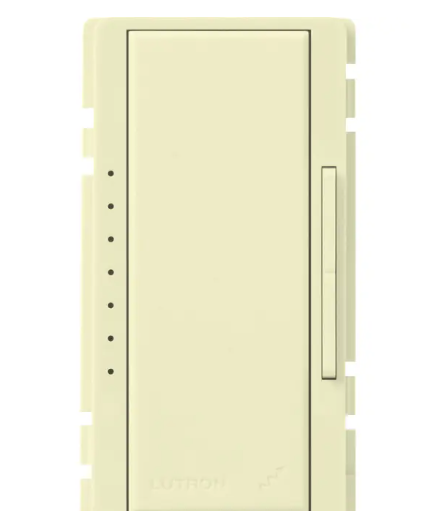 Lutron Maestro dimmer switch in Light Almond