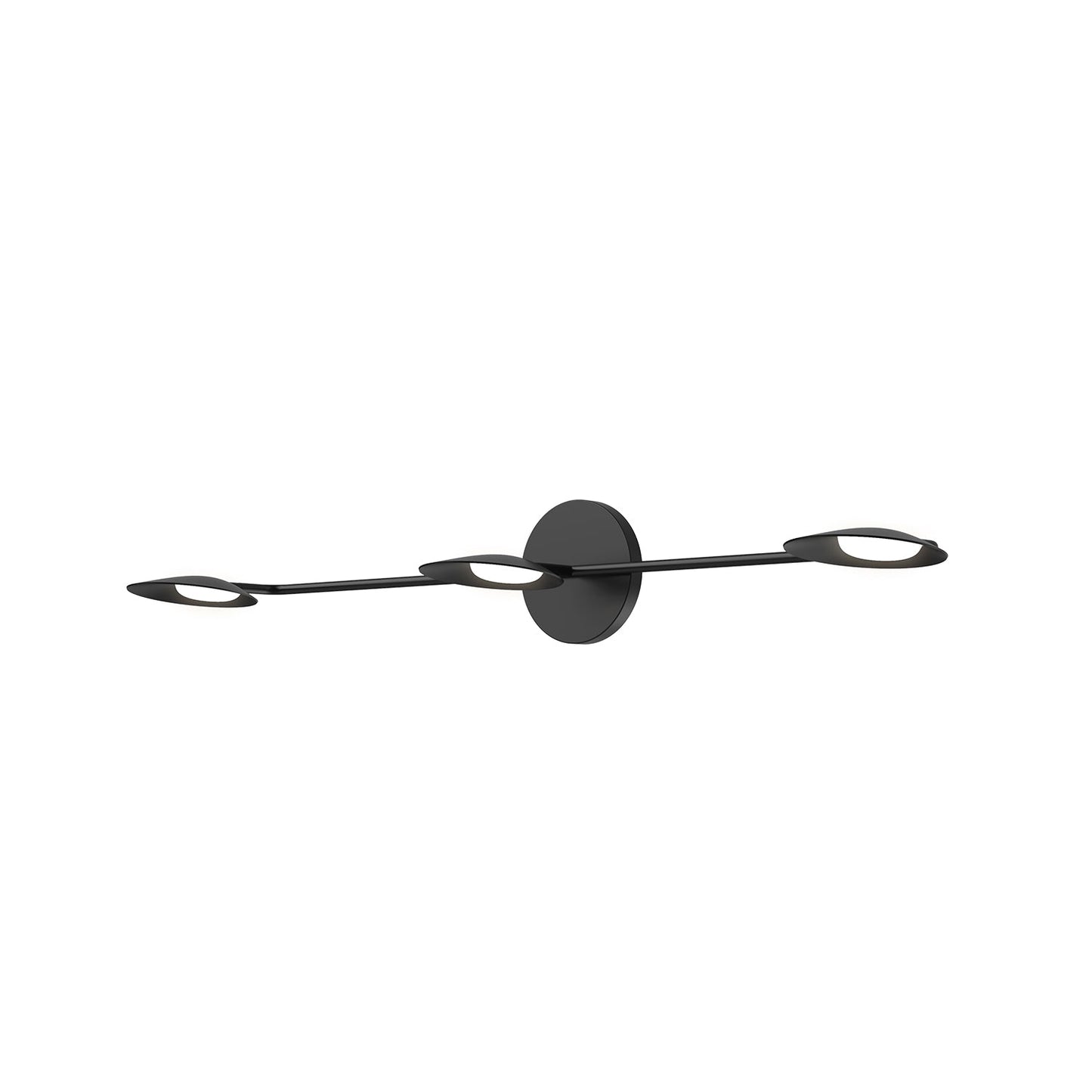 Kuzco Rotaire black vanity light VL90133-BK