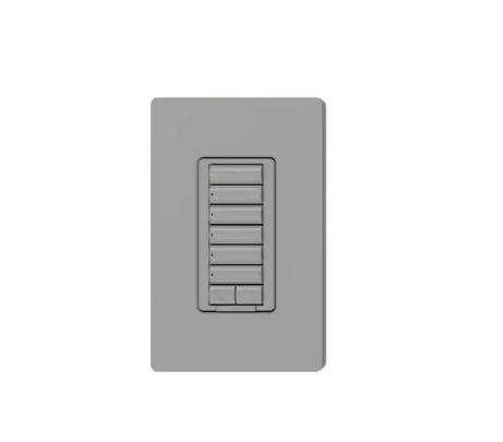 Lutron seeTouch 6-button keypad in Brown