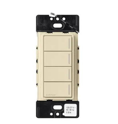 Lutron Sunnata Sunnata 4-button keypad in Sand