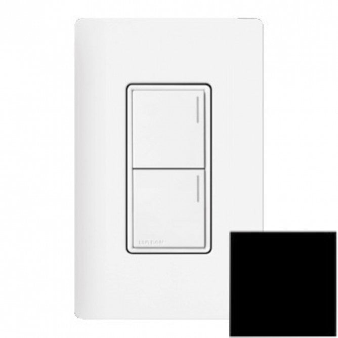 Lutron Sunnata Sunnata 2-button keypad in Black