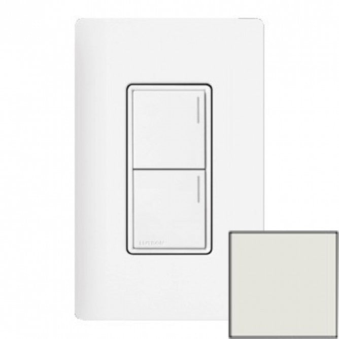 Lutron Sunnata Sunnata 2-button keypad in Lunar Gray