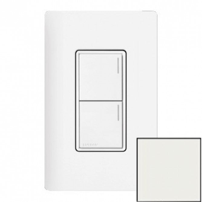 Lutron Sunnata Sunnata 2-button keypad in Architectural White