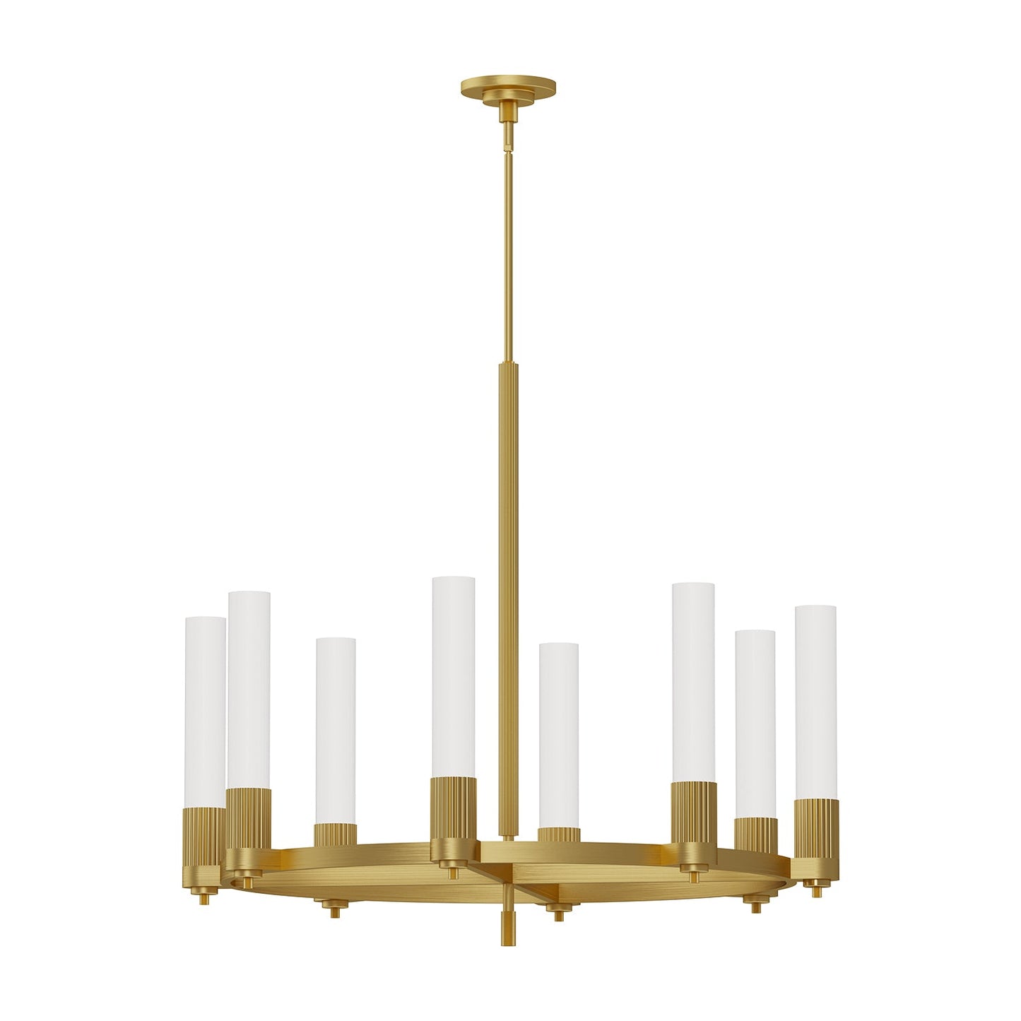 Alora Mood Rue brushed gold chandelier CH416108BG