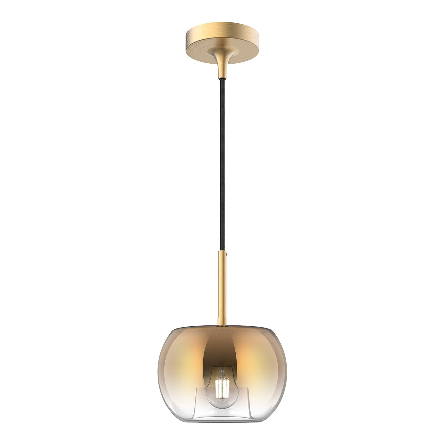 Kuzco Samar brushed gold pendant PD57508-BG/CP