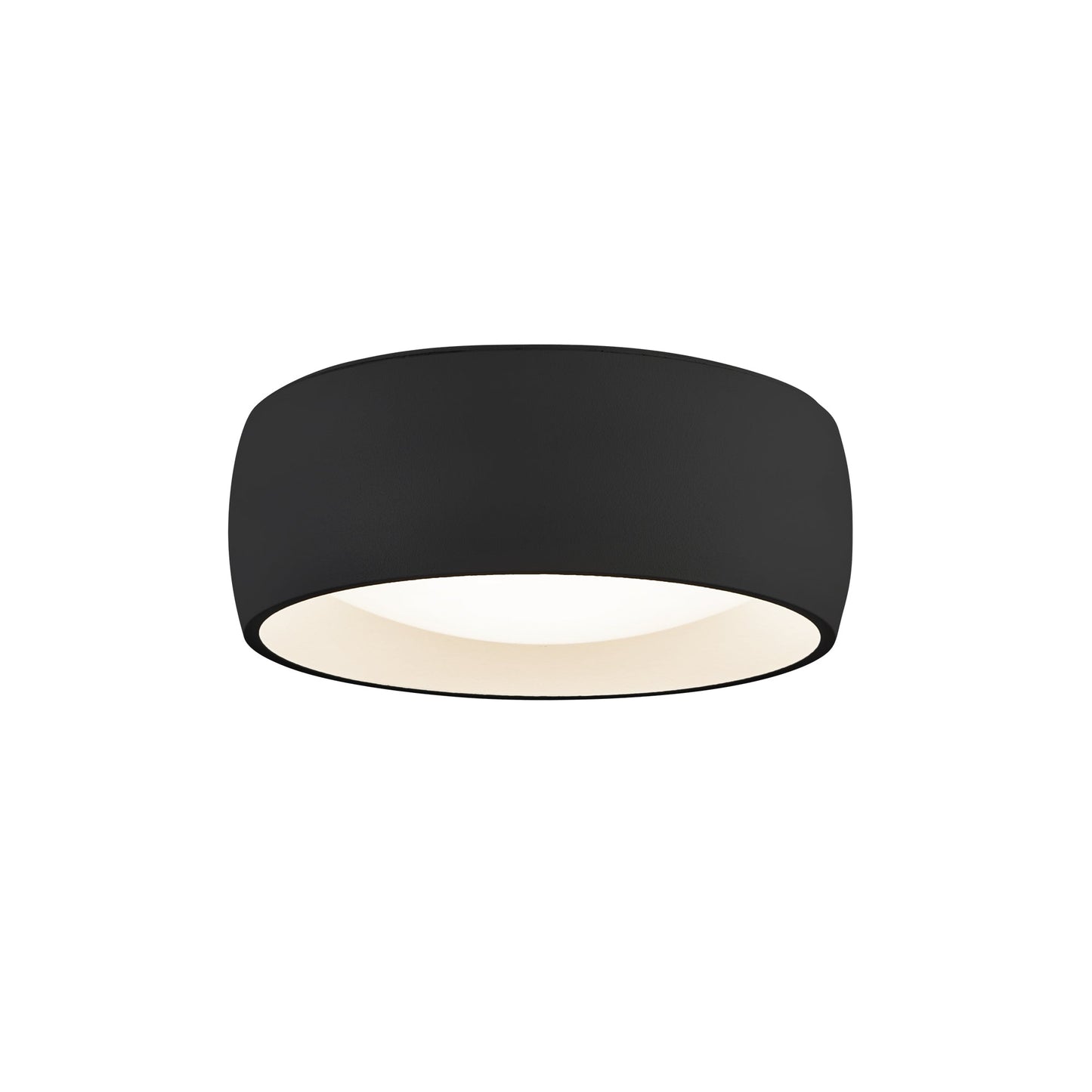 Kuzco Savile black flush mount FM82104-BK