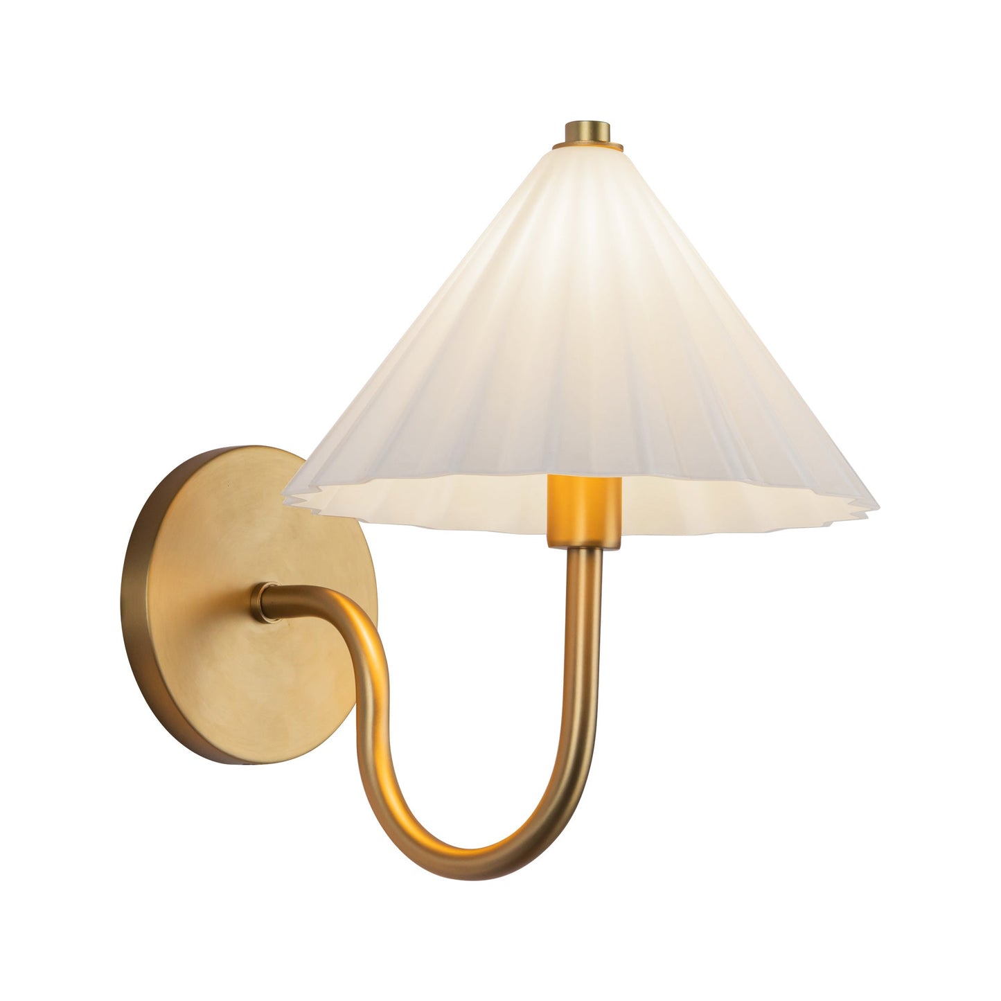 Alora Mood Serena aged gold vanity light WV451808AGOP