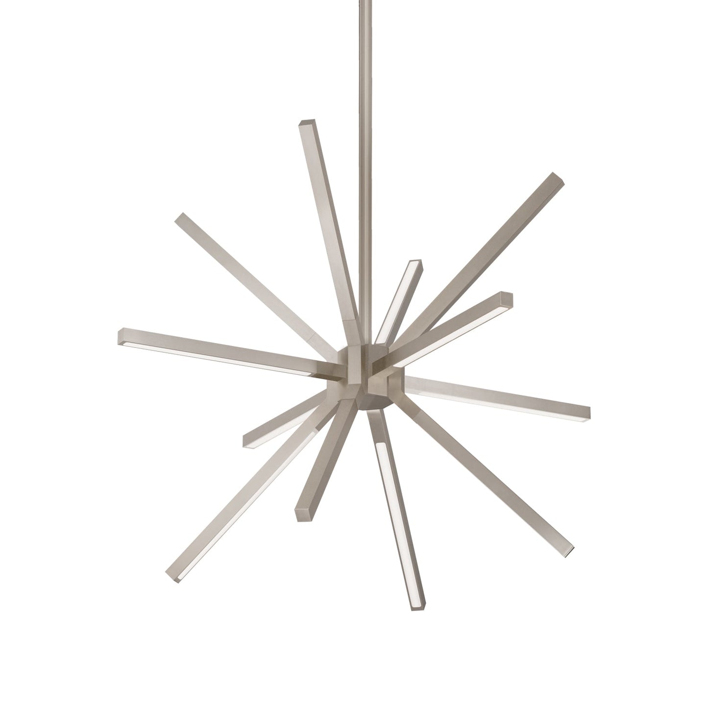 Kuzco Sirius Minor brushed nickel chandelier CH14220-BN
