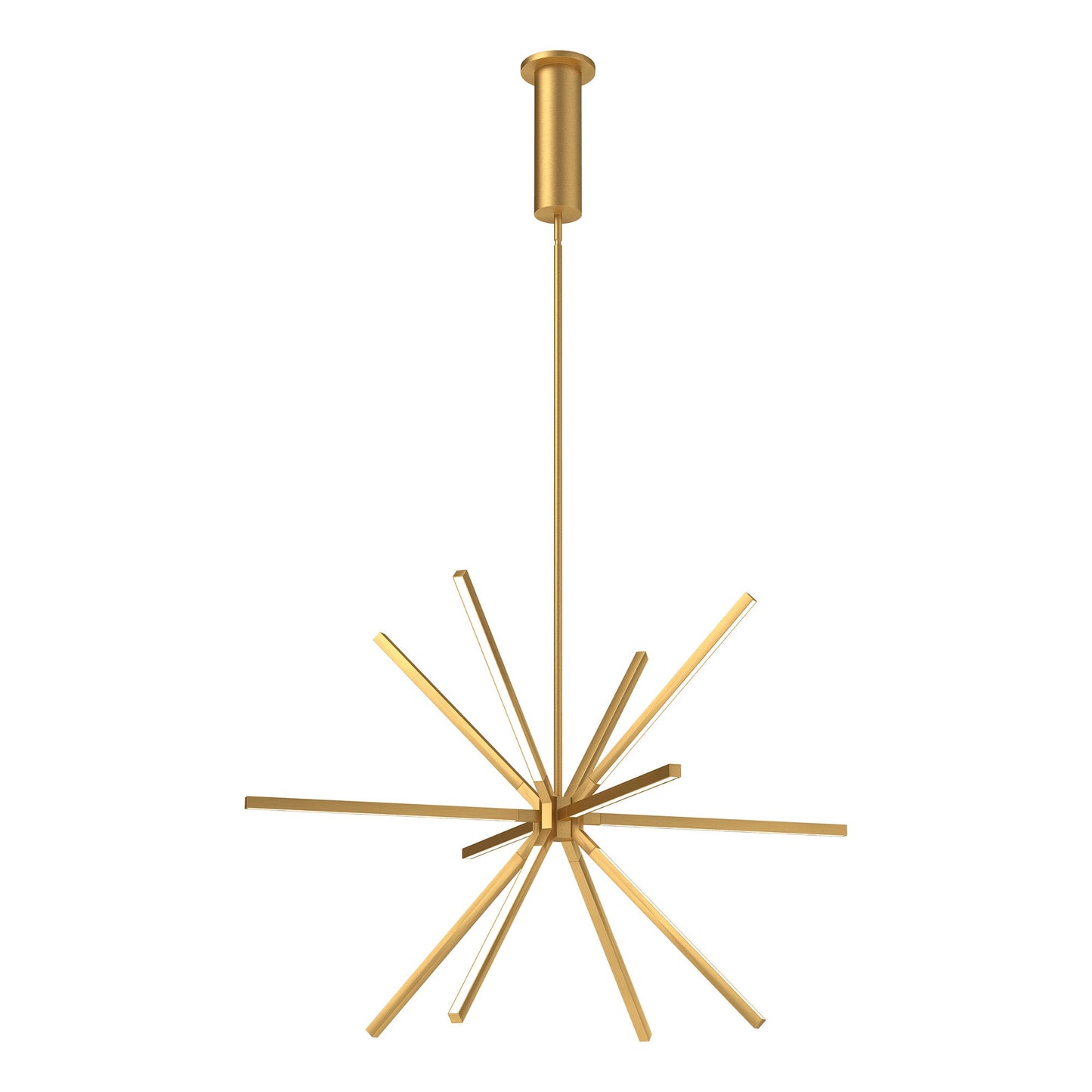 Kuzco Sirius Minor brushed gold chandelier CH14232-BG
