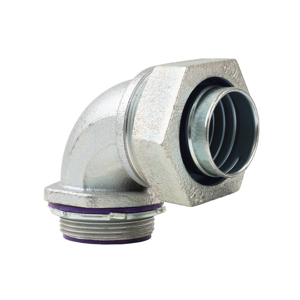 Dottie SL90300I Dottie 3 in 90 Degree Insulated Steel Liquid Tight Connector SL90300I