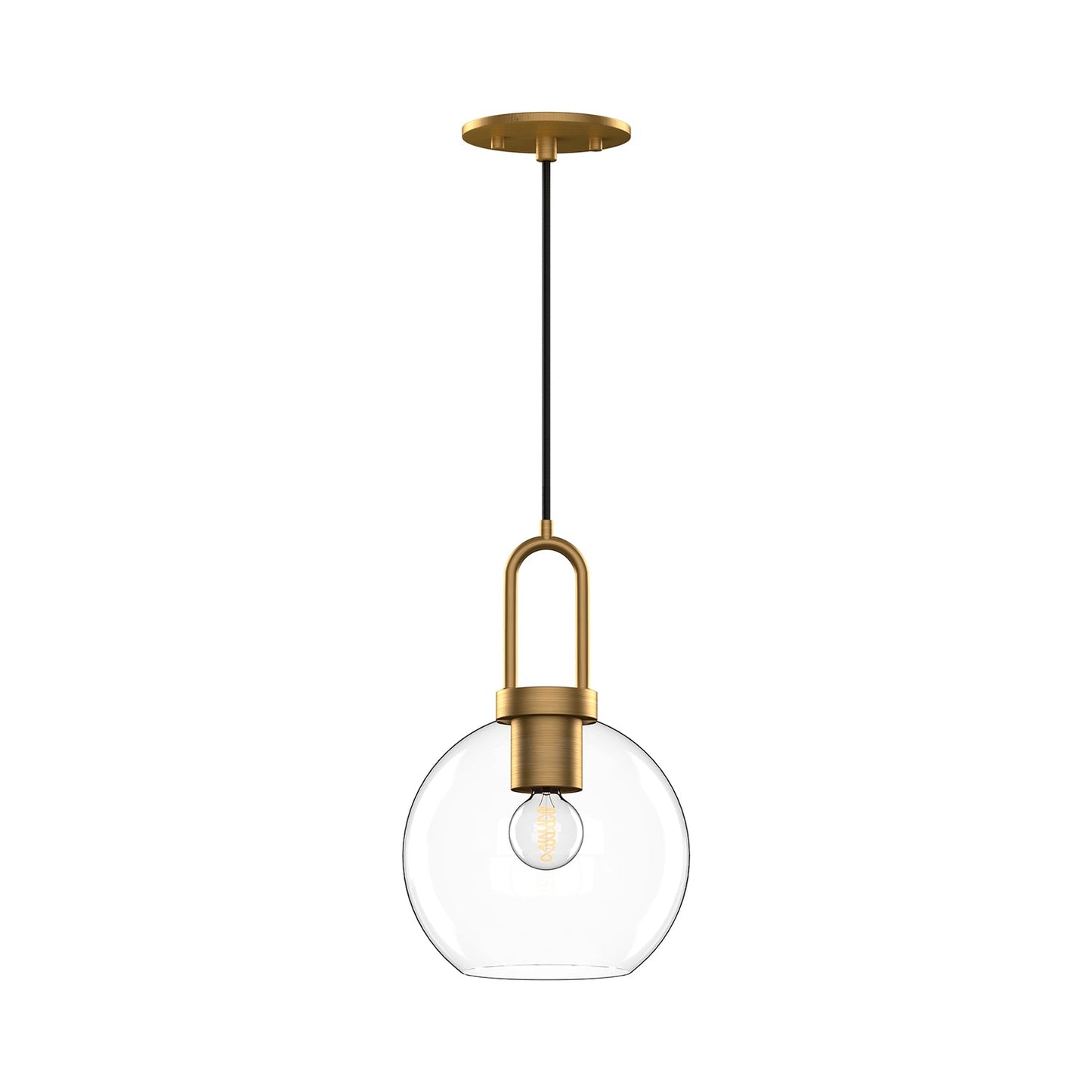 Alora Mood Soji aged gold pendant PD601608AGCL