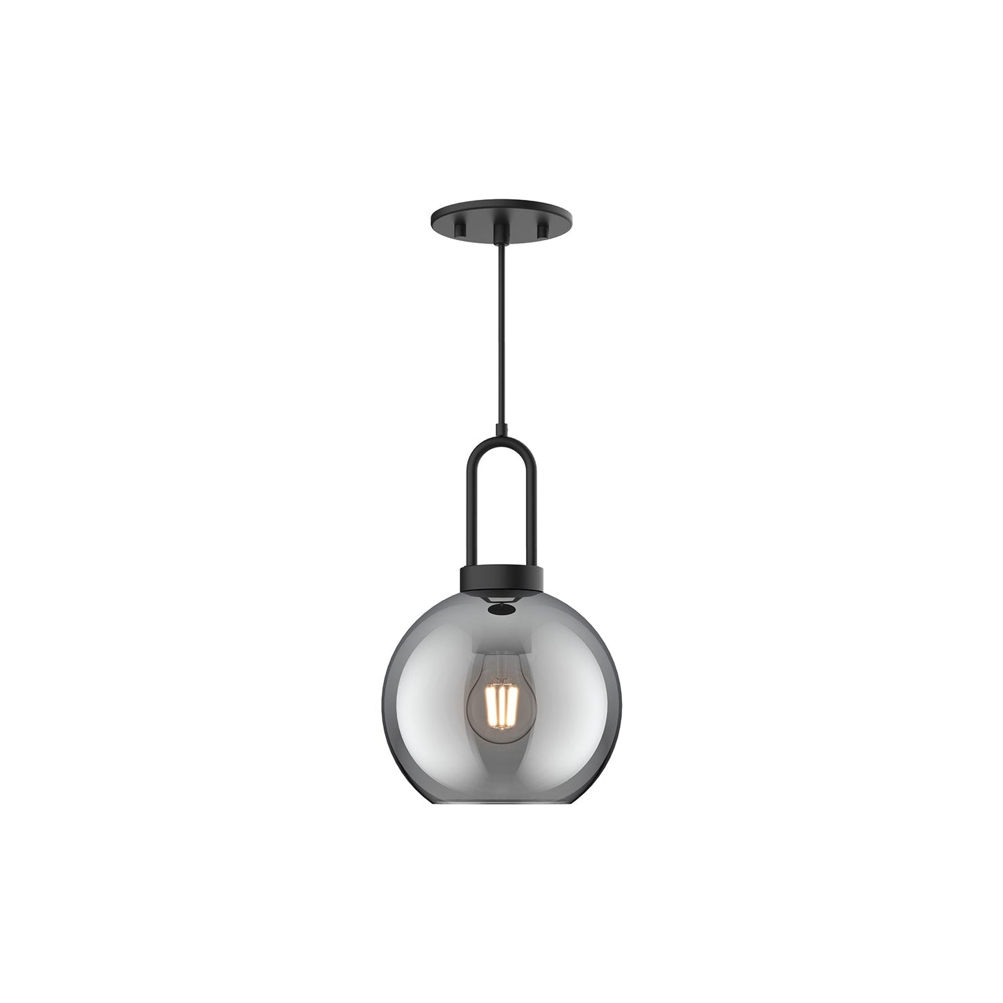 Alora Mood Soji matte black pendant PD601608MBSM