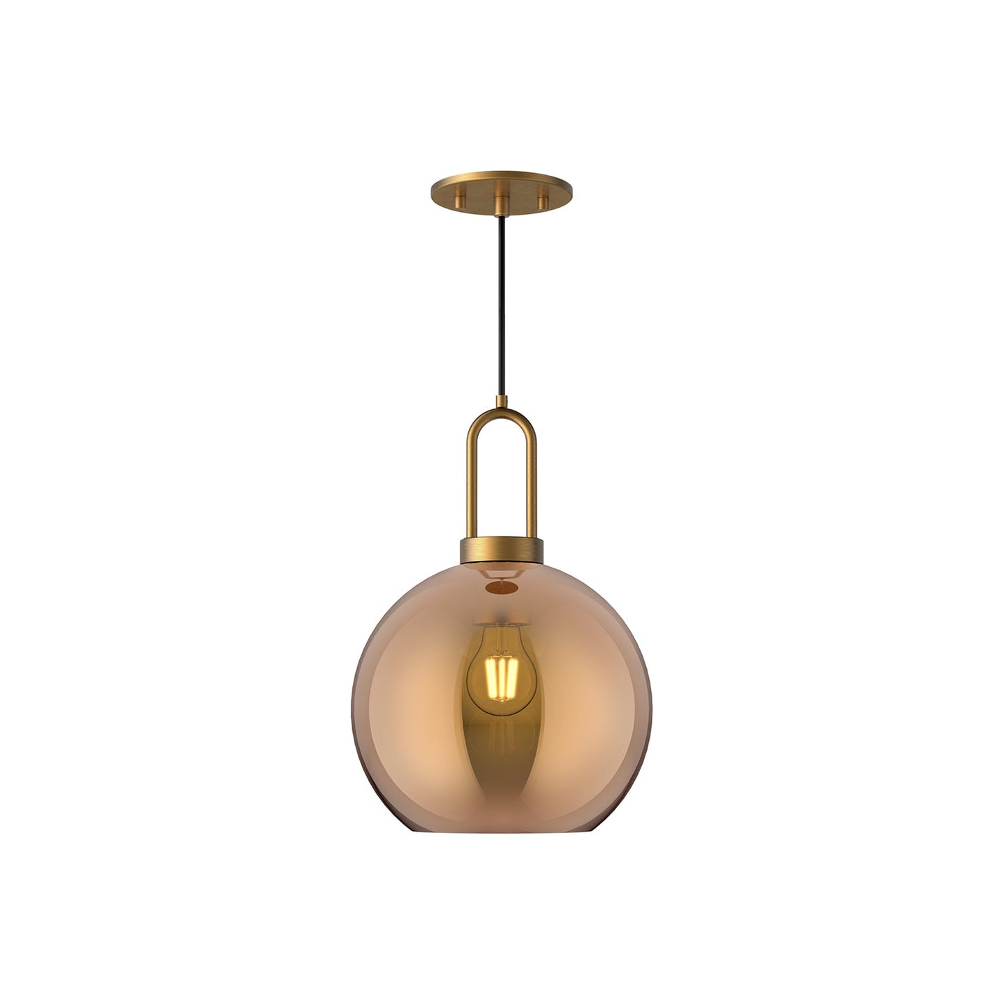 Alora Mood Soji aged gold pendant PD601710AGCP