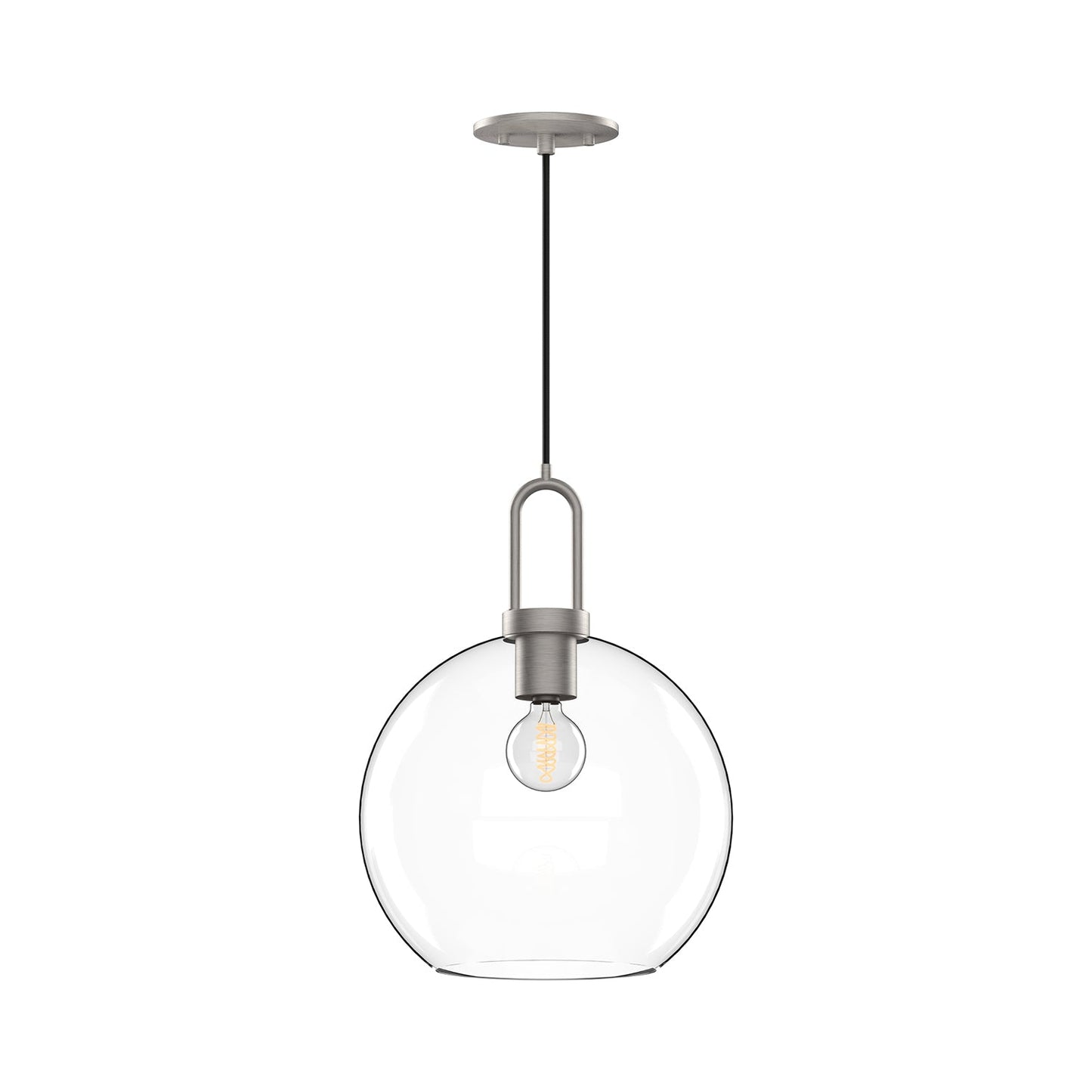 Alora Mood Soji brushed nickel pendant PD601710BNCL