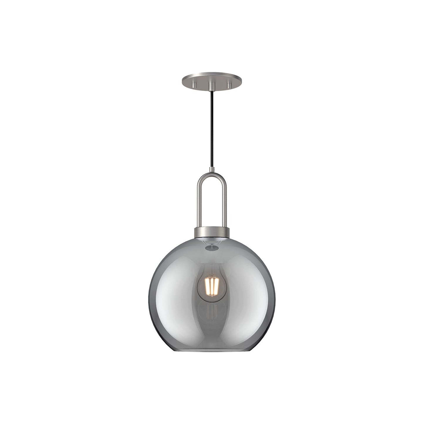Alora Mood Soji brushed nickel pendant PD601710BNSM