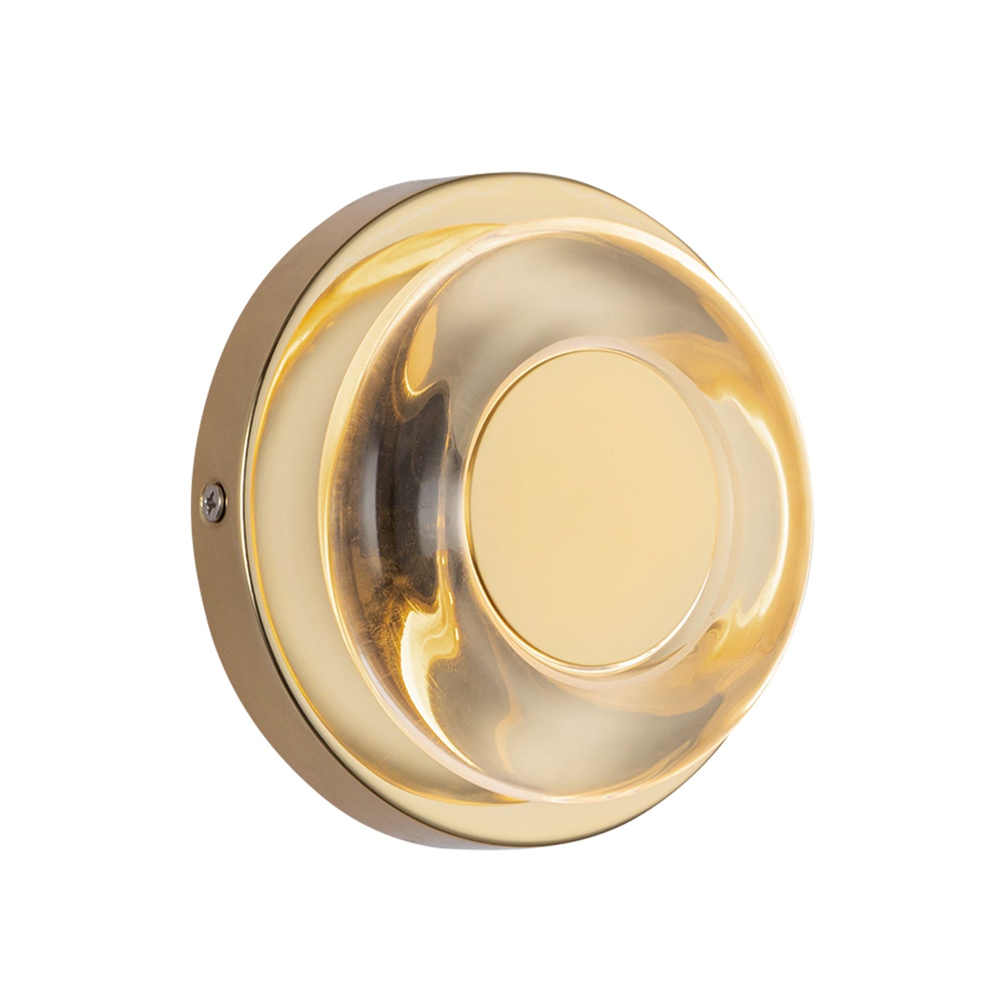 Kuzco Stephord metallic brass wall sconce WS97204-MRB/CL