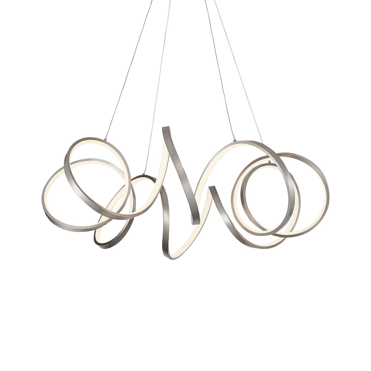 Kuzco Synergy antique silver chandelier CH93834-AS