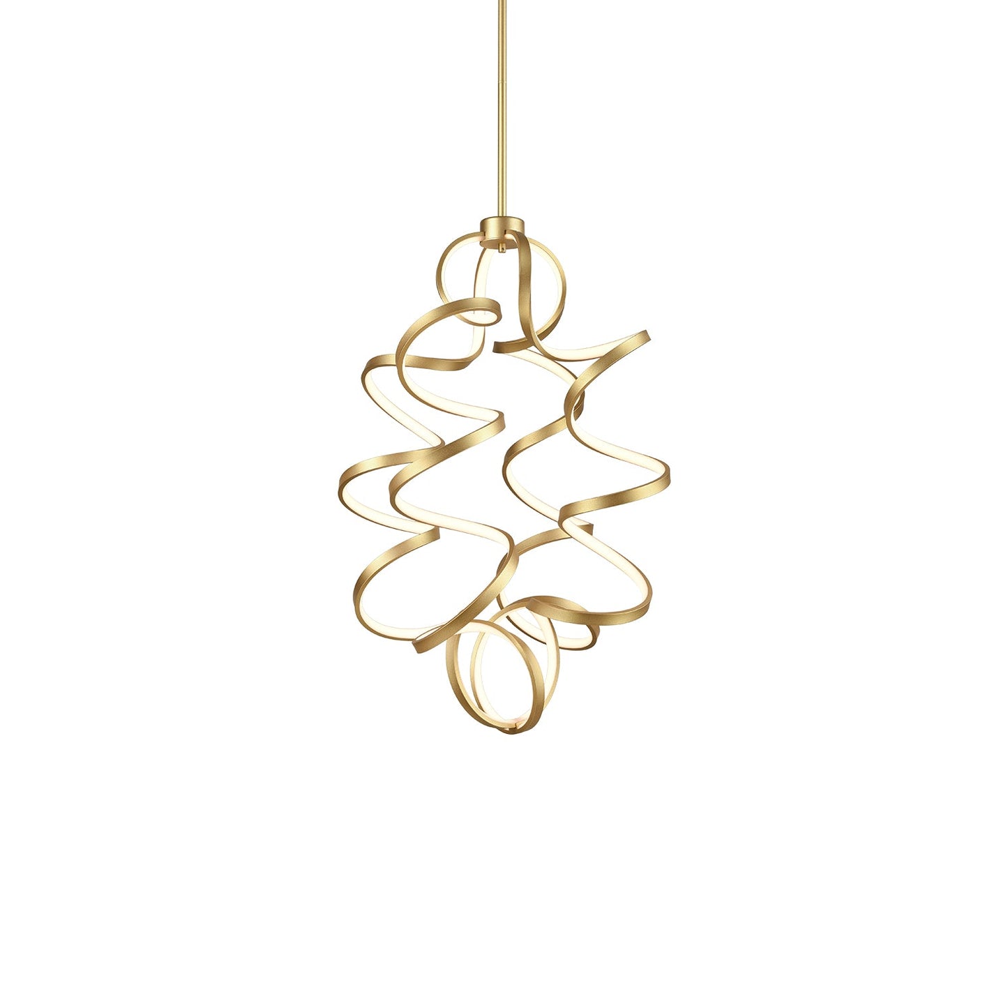 Kuzco Synergy antique brass chandelier CH93934-AN